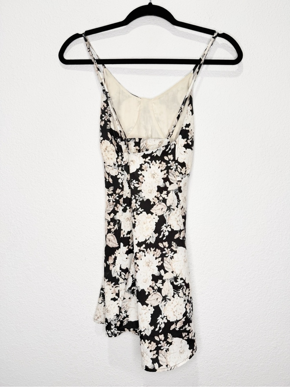 For Love and Lemons Babydoll Slip Mini Dress Floral Boho Coquette - Picture 4 of 7